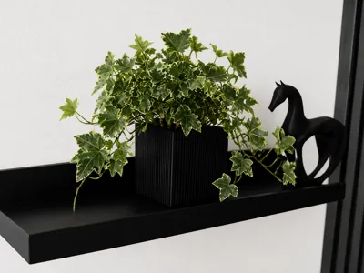 Modern Flowerpot for MOSSLANDA IKEA Shelf
