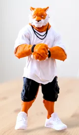 Фигурка Tiger в уличен стил