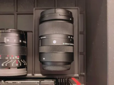 Sigma 18-55mm F2.8 Gridfinity