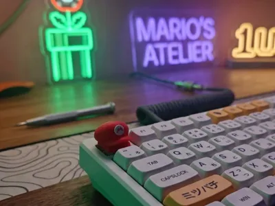 Super Mario & Luigi Keycaps