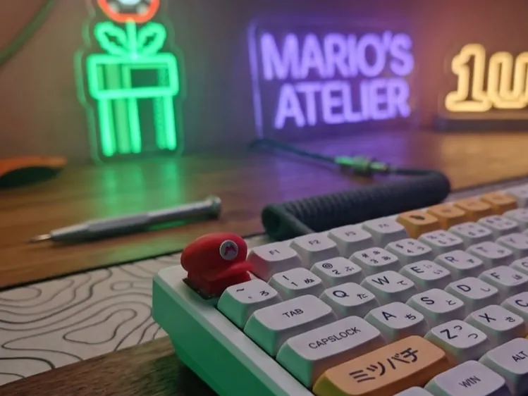 Super Mario & Luigi Keycaps
