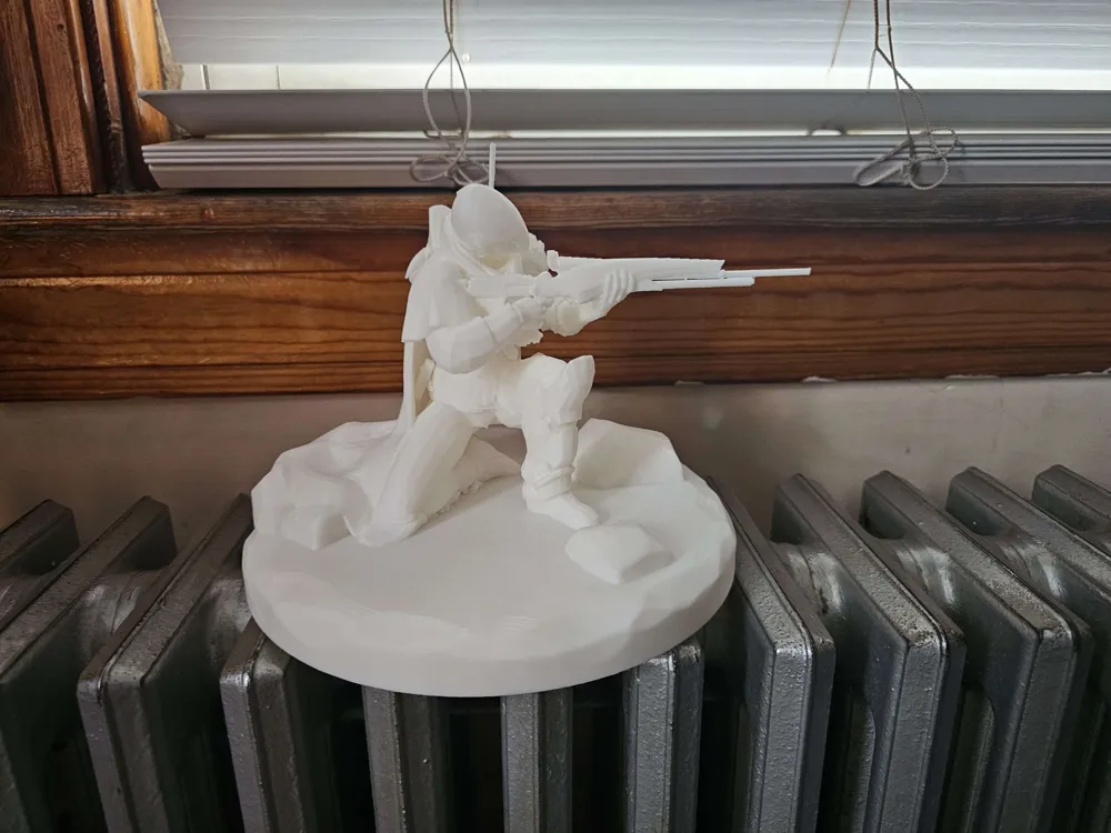 Destiny 2 Hunter Statue - Free 3D Print Model - MakerWorld