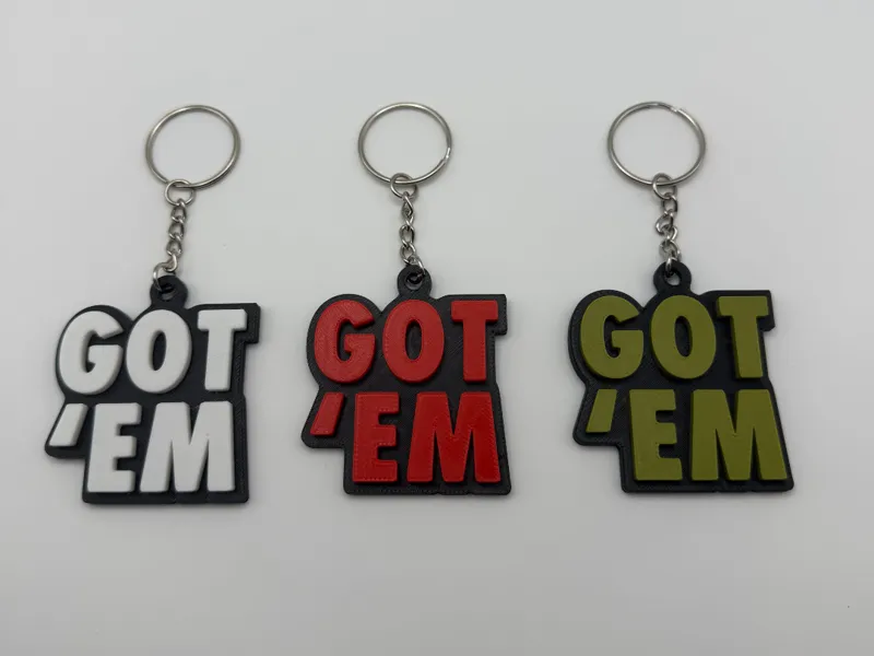 GOT ’EM Keychain