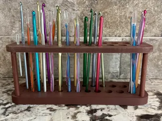 Crochet hook stand