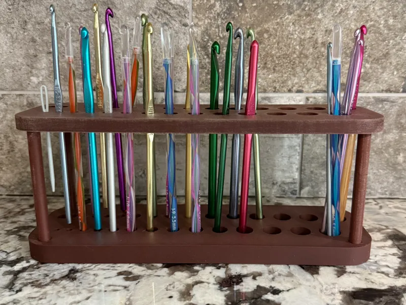 Crochet hook stand