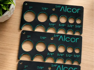 Alcor QuickSize Pipe Tube Outside Diameter Gauge