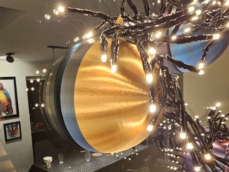 Modular Christmas Baubles & Star for Windows/Walls