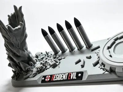 Resident Evil 9 Requiem Magnum Display Stand