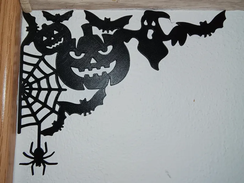 Halloween wall decoration