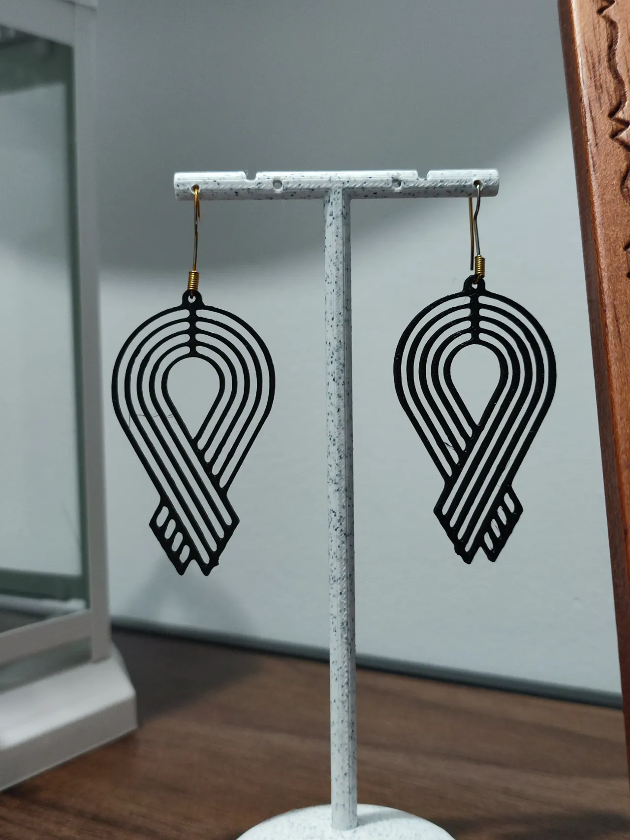 Aretes Cintas Art Decó view 4