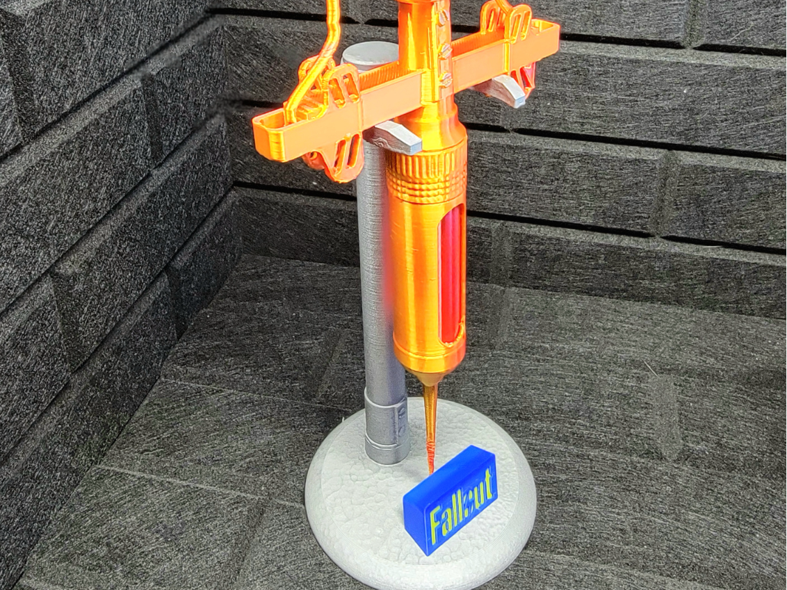 Fallout Stimpak Display Stand 3D model