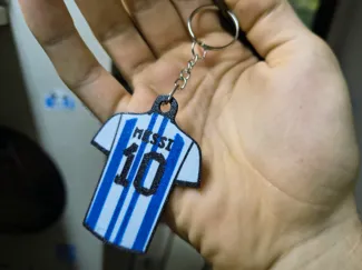 Camiseta messi llavero