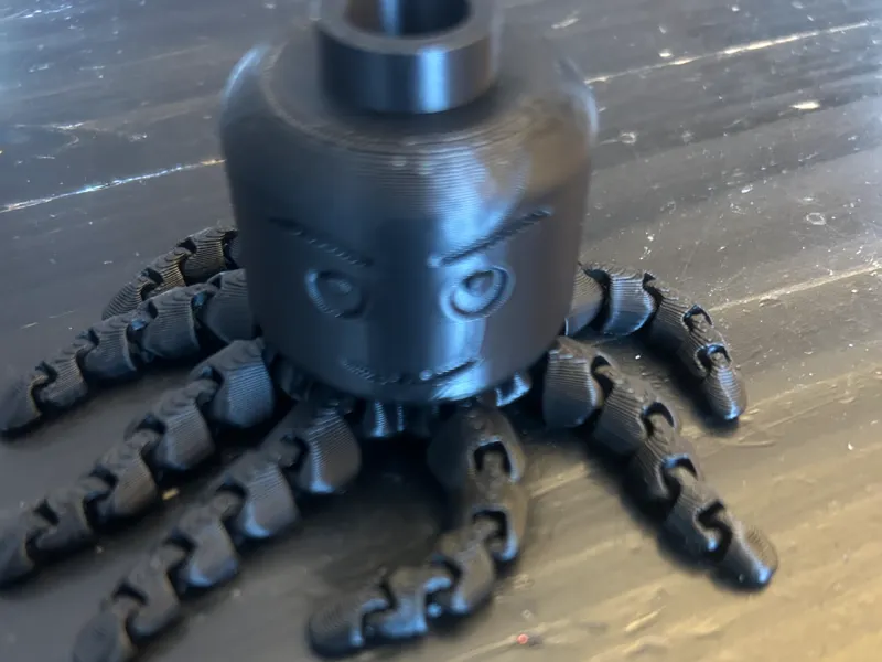 octapus with brick head