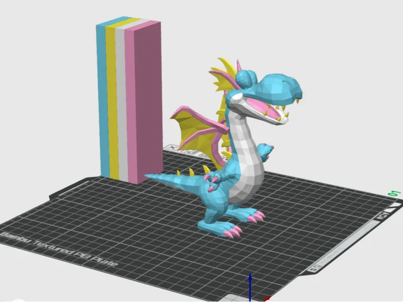 Cute Fantasy Baby Dragon