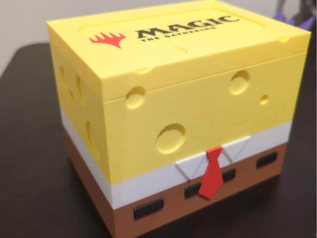 Spongebob MTG Deck Box