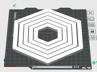 Quilting Hexagons - Babmu A1 Mini Optimized