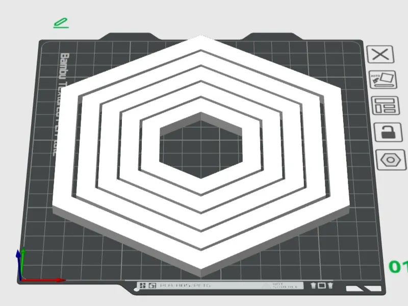Quilting Hexagons - Babmu A1 Mini Optimized 