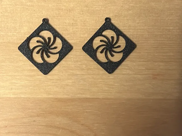 flower earrings