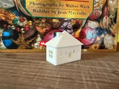 miniature house for Christmas 