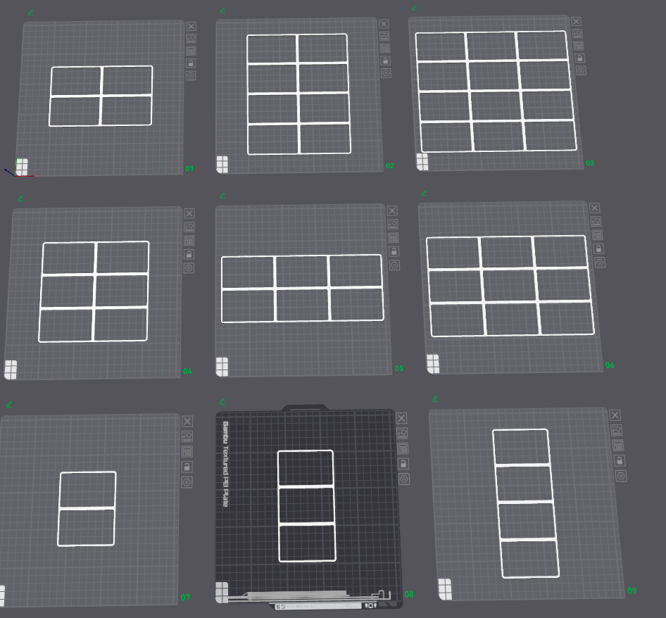 Miniatura 3 do modelo 3D Stackable parts storage