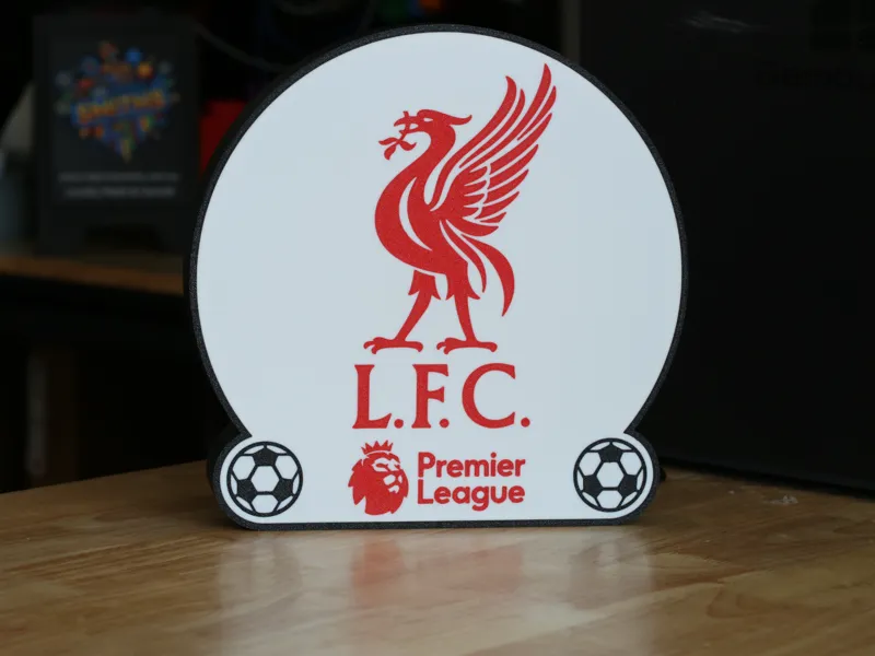 Liverpool EPL Football LED Light Box