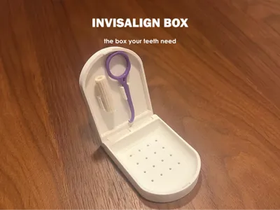 Invisalign Box (No Supports Needed)