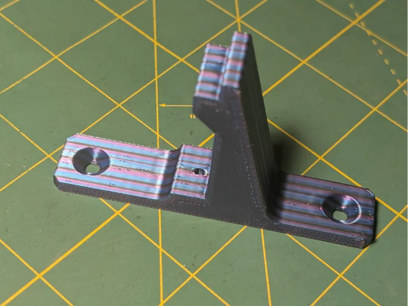 Gridfinity Baseplate Wall Mount Bracket V3