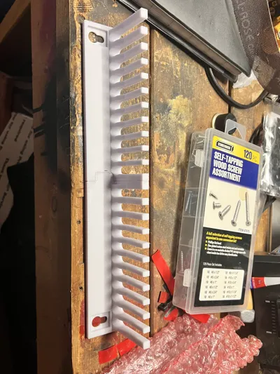 Hydrasynth Module Rackmount Hydrasynth Deluxe Cable Rack shelf by Flux302 - MakerWorld