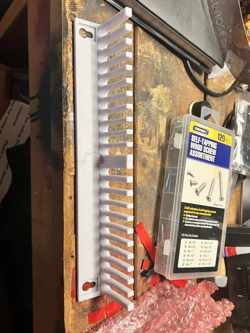 Hydrasynth Module Rackmount Hydrasynth Deluxe Cable Rack shelf by Flux302 - MakerWorld