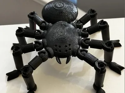 Posable Articulated Spider