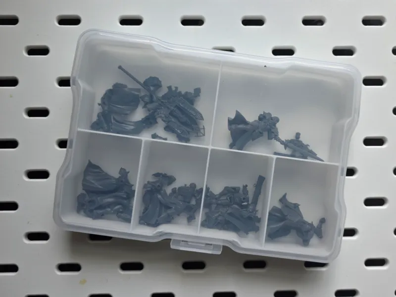 Sorter insert for 6x4 plastic cases. 