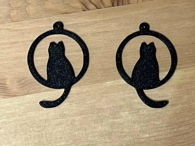 cat earrings