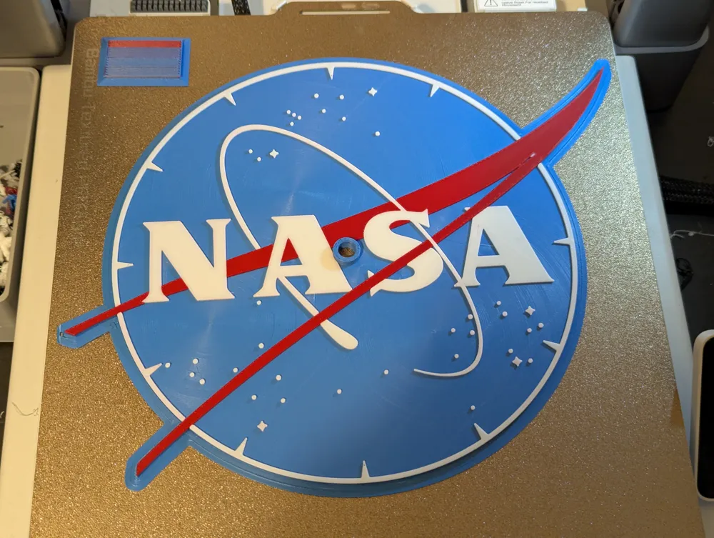 Clock Icon Nasa NASA 3D Wall Clock - Clock Components 011 - Free 3D Print Model ...