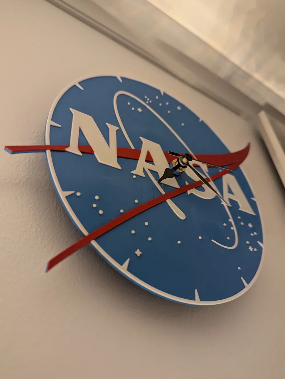 Clock Icon Nasa NASA 3D Wall Clock - Clock Components 011 - Free 3D Print Model ...