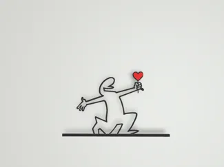 LA LINEA OSVALDO CAVANDOLI ROMANTICO SAN VALENTINO