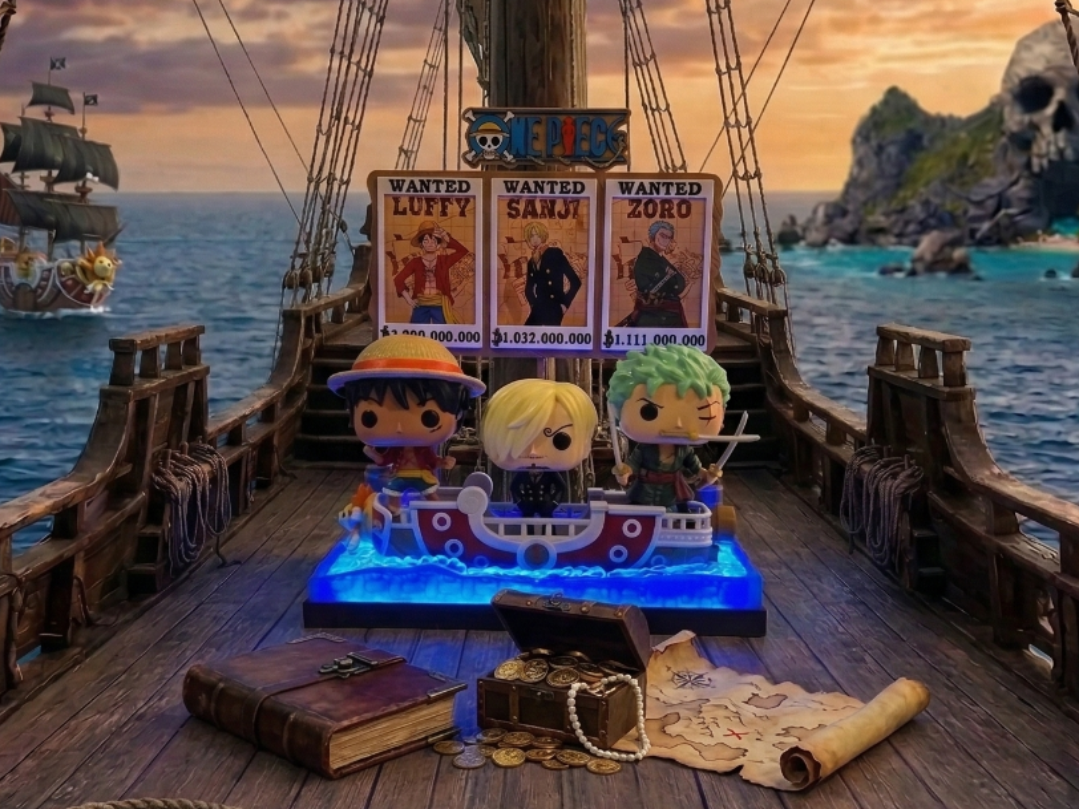 One Piece Display – LED & Non-LED Version| Funko 