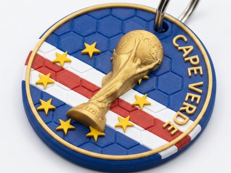 Llavero Cabo Verde Mundial