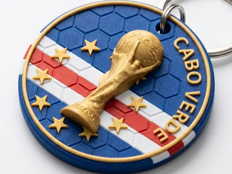 Llavero Cabo Verde Mundial