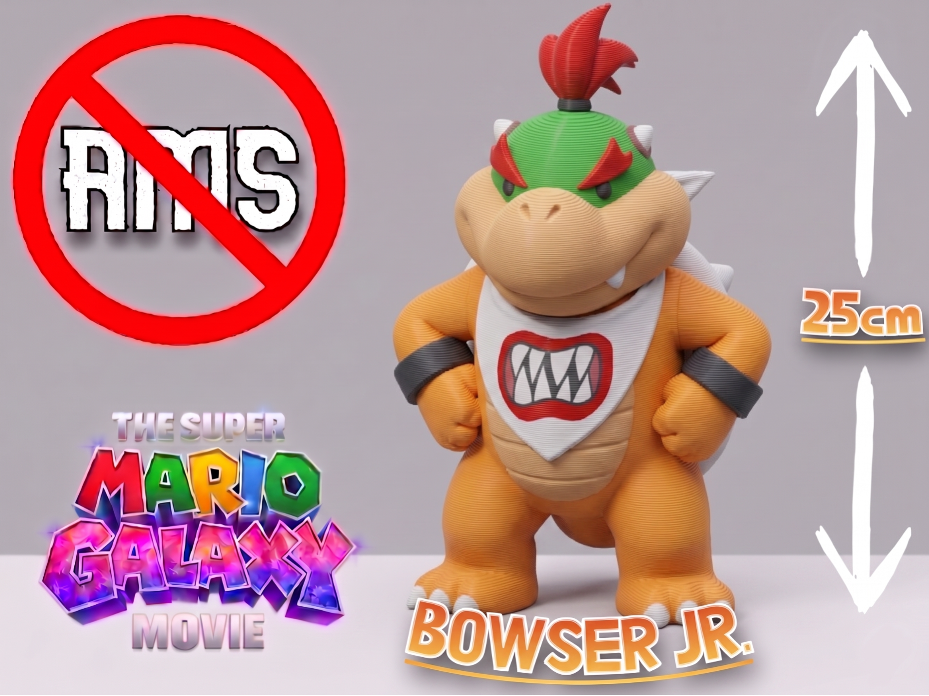 Bowser Jr.- Super Mario Movie (No AMS)