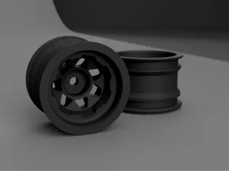 TRX4M Felgen / Wheels for stock tyres