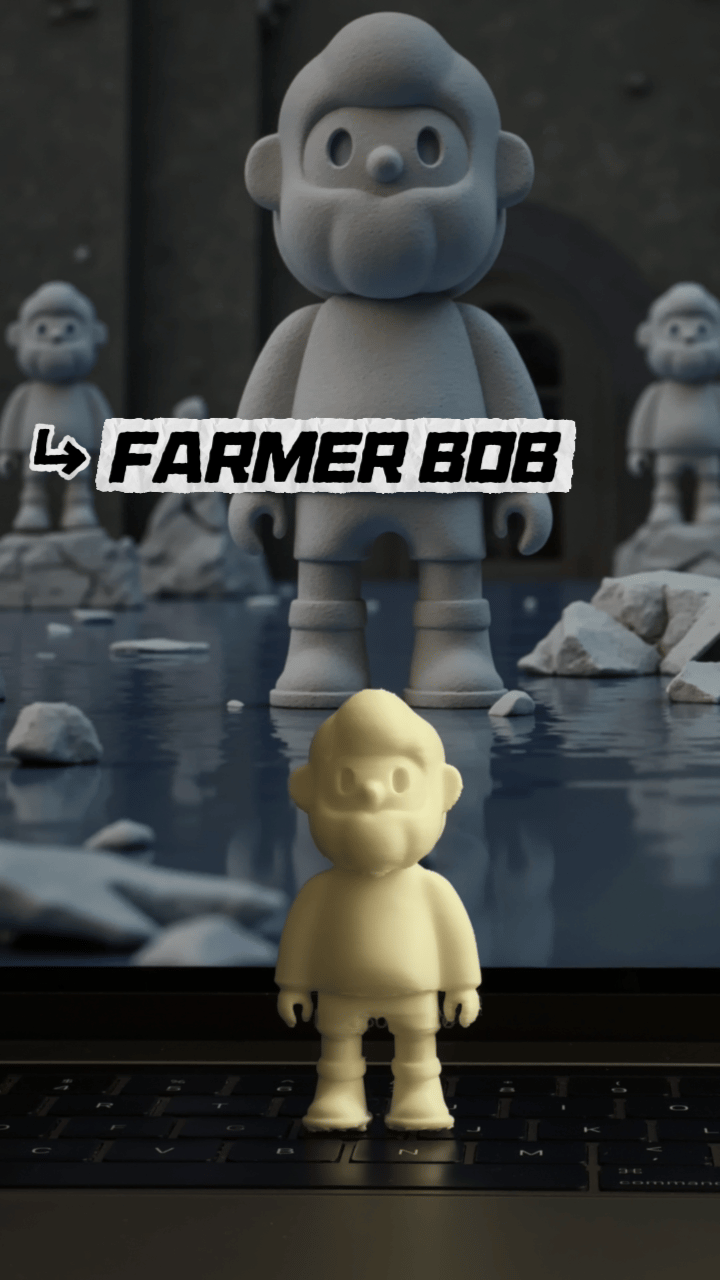 FARMER BOB 寻找独角兽 手办模型