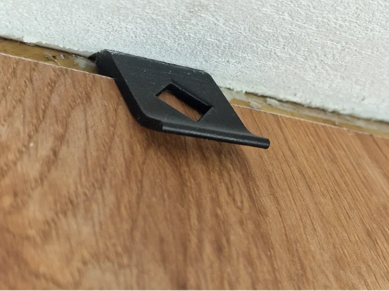 Abstandshalter für Vinyl – auch für Dachschrägen