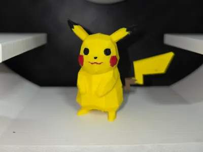 Low-Poly Pikachu