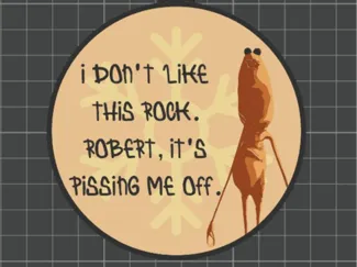 Marcus Christmas ornament quote AMS