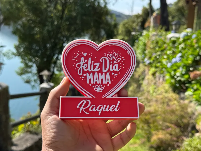 Feliz Día Mamá  Letrero Personalizable