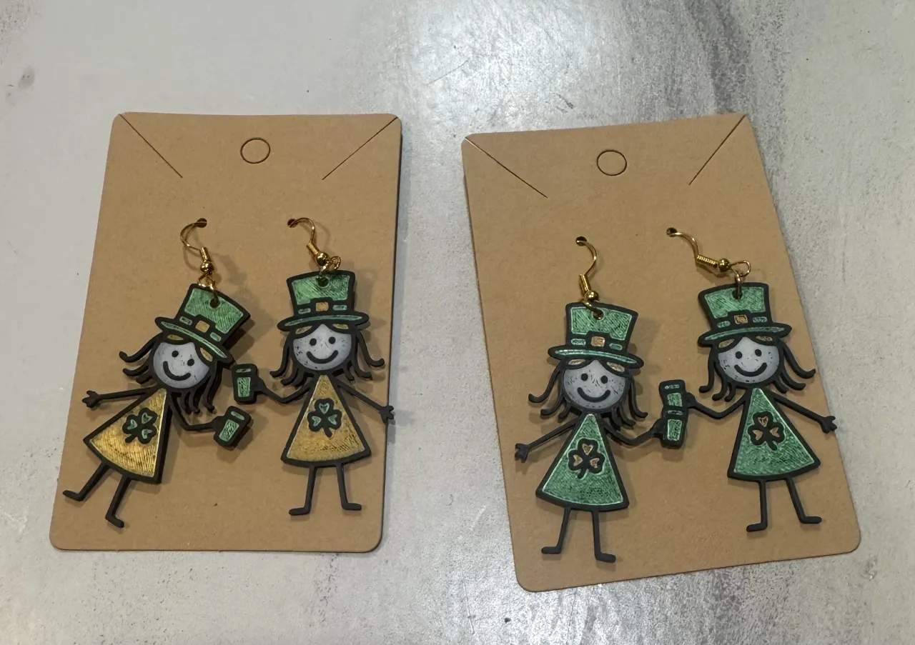 Irish Lass Earrings view 4