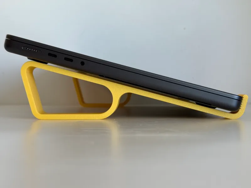 Simple Laptop Stand - 15 degrees - A1mini 1 plate