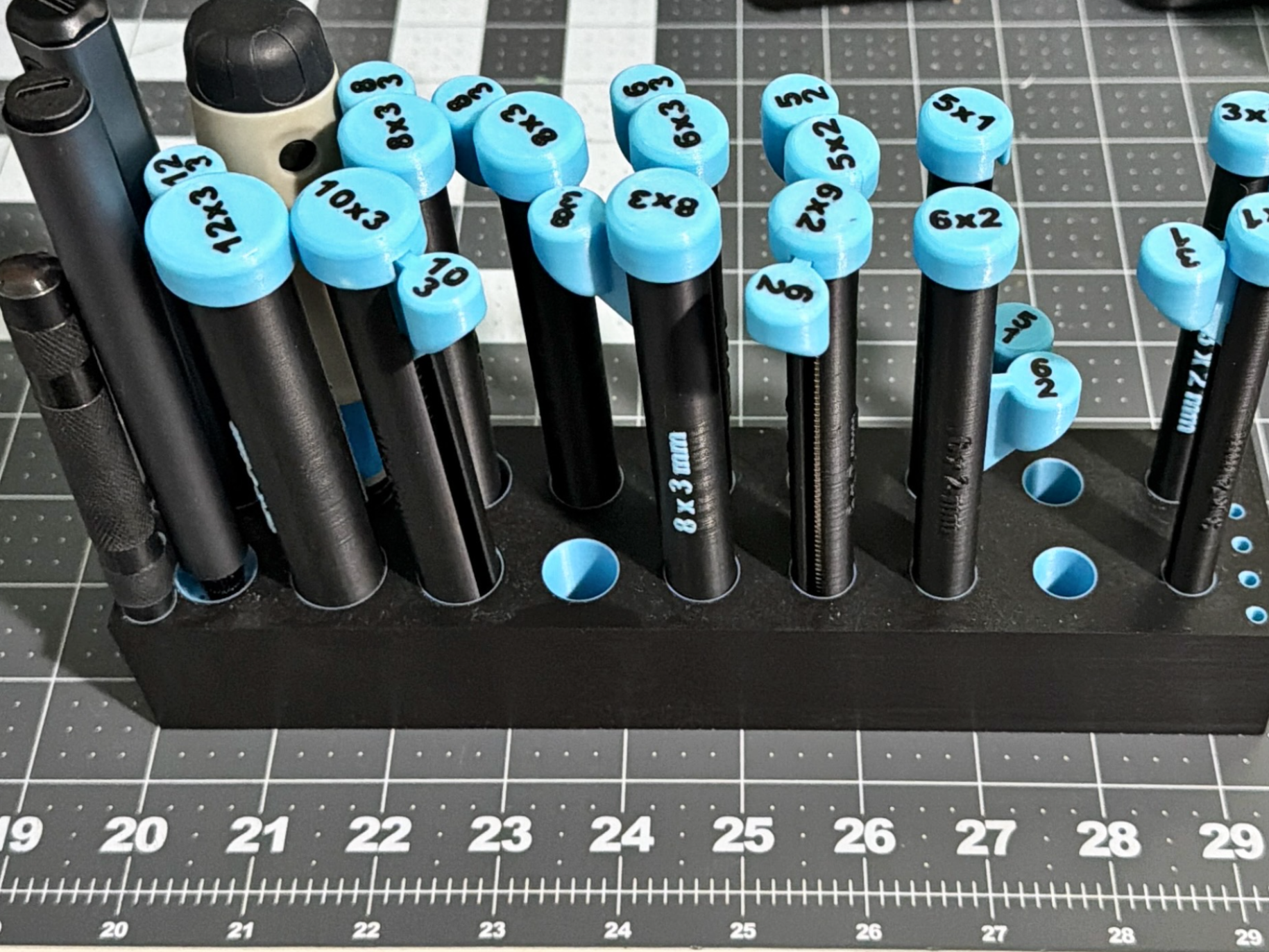 Holder for Embedded Magnet Dispenser