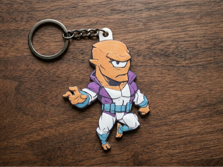 Chaveiro Allen, o Alienígena Invencível Chibi