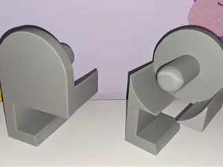 34mm desk - IKEA paper roll holder